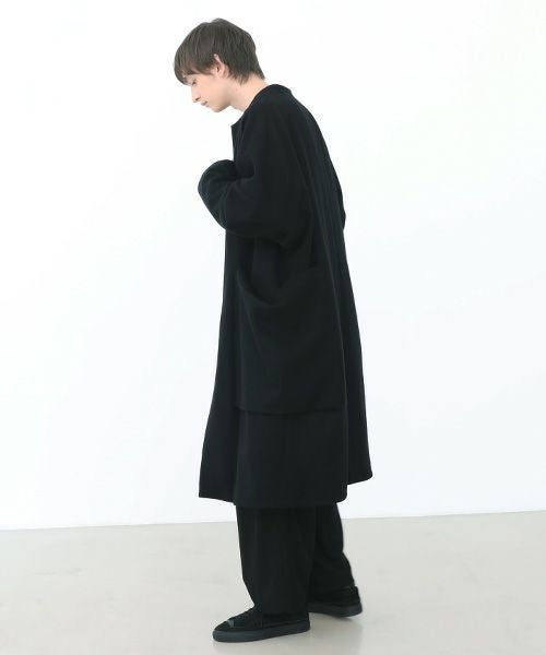 VU.ヴウ.no collar coat vu-a22-c15[BLACK]:s