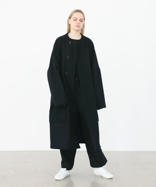 VU.ヴウ.no collar coat vu-a22-c15[BLACK]:s