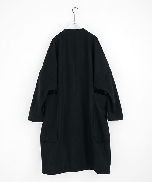 VU.ヴウ.no collar coat vu-a22-c15[BLACK]:s