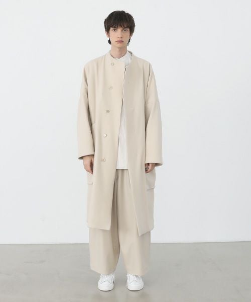 VU.ヴウ.no collar coat vu-a22-c15[OFF WHITE]_