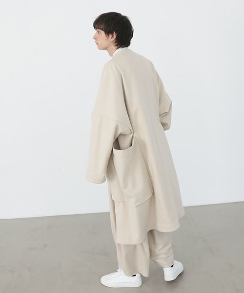 VU.ヴウ.no collar coat vu-a22-c15[OFF WHITE]_