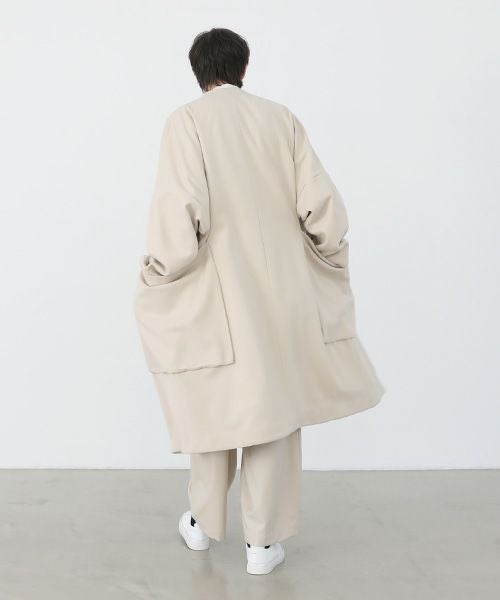 VU.ヴウ.no collar coat vu-a22-c15[OFF WHITE]_