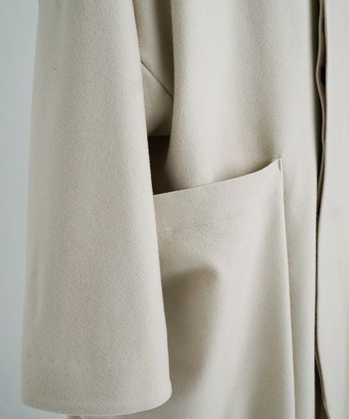 VU.ヴウ.no collar coat vu-a22-c15[OFF WHITE]_