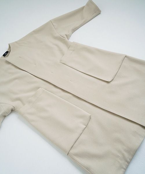 VU.ヴウ.no collar coat vu-a22-c15[OFF WHITE]_