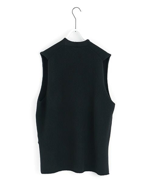 VU.ヴウ.cashmere knit vest vu-a22-k17[BLACK]_
