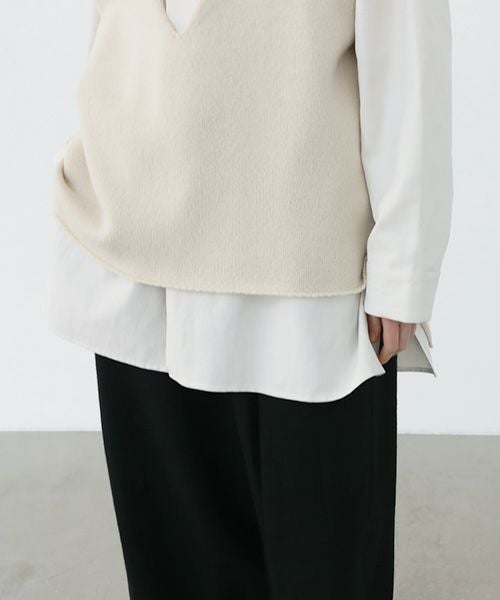 VU.ヴウ.cashmere knit vest vu-a22-k17[BANIRA]_