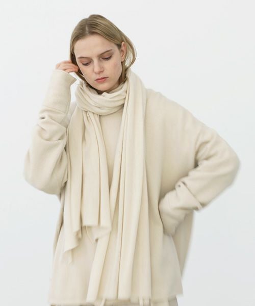 VU.ヴウ.baby cashmere knit stole vu-a22-k19[BANIRA]_