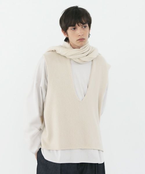 VU.ヴウ.baby cashmere knit stole vu-a22-k19[BANIRA]_