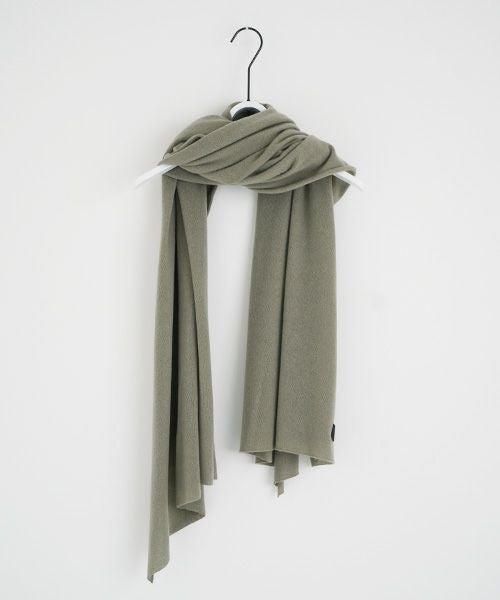 VU.ヴウ.baby cashmere knit stole vu-a22-k19[GREEN GRAY]_