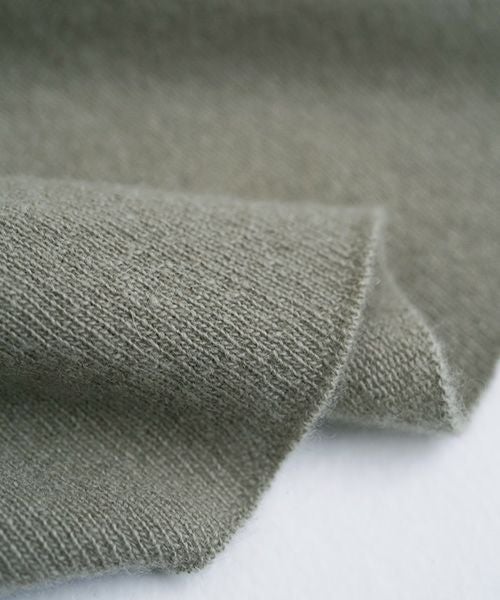 VU.ヴウ.baby cashmere knit stole vu-a22-k19[GREEN GRAY]_