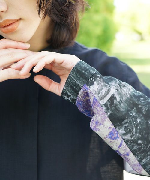 ohta.オオタ.black blouse [st-67B]