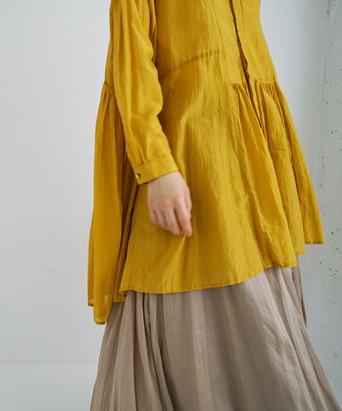 suzuki takayuki.スズキタカユキ.broad blouse [A231-01/ginkgo]