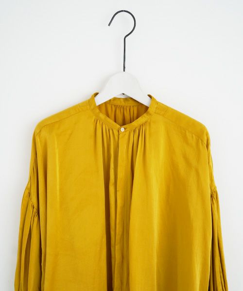 suzuki takayuki スズキタカユキ puff-sleeve blouse [T001-12/ginkgo]