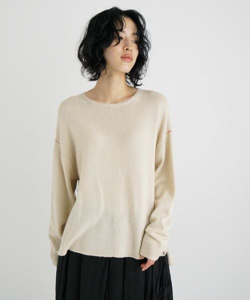 スズキ タカユキ brushed knitting pullover ニット suzuki takayuki - スズキ タカユキ brushed knitting pullover ニット