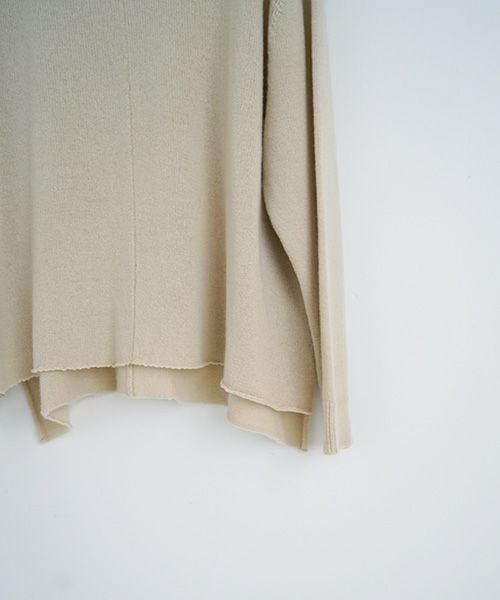 suzuki takayuki.スズキタカユキ.knitted pullover [A231-04/nude]