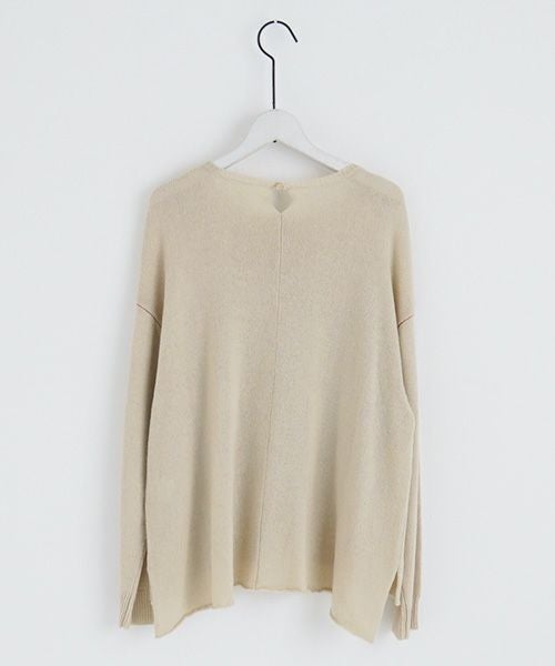 suzuki takayuki.スズキタカユキ.knitted pullover [A231-04/nude]