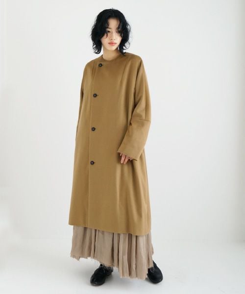 ikkuna suzuki takayuki ウールリネンコート suzuki takayuki - 【美品】 suzuki takayuki / スズキタカユキ