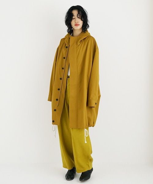 suzuki takayuki スズキタカユキ anorak [T002-03/ocher]