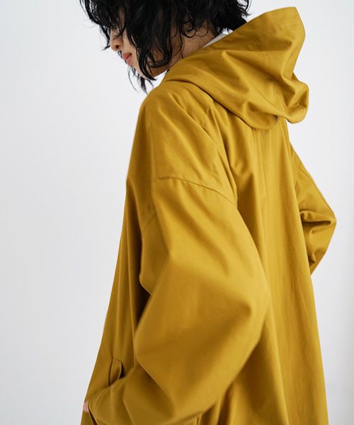 suzuki takayuki スズキタカユキ anorak [T002-03/ocher]