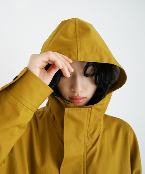 kolor ドッキング 鹿の子プルオーバー イエロー サイズ2 suzuki takayuki スズキタカユキ anorak [T002-03/ocher]