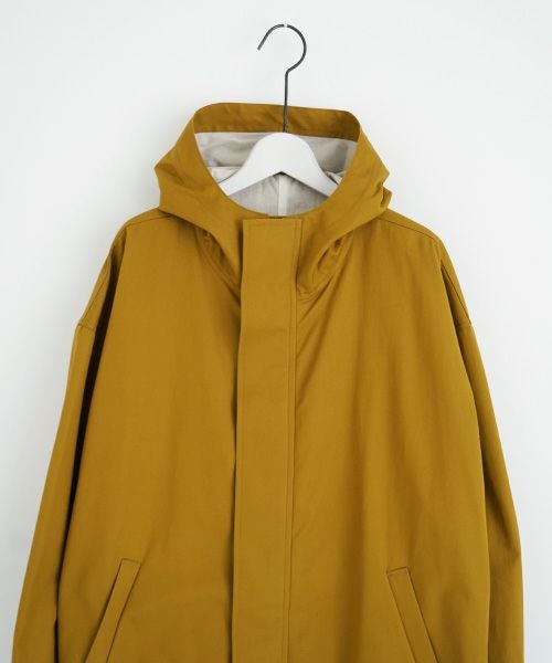 suzuki takayuki スズキタカユキ anorak [T002-03/ocher]