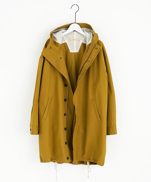 suzuki takayuki スズキタカユキ anorak [T002-03/ocher]