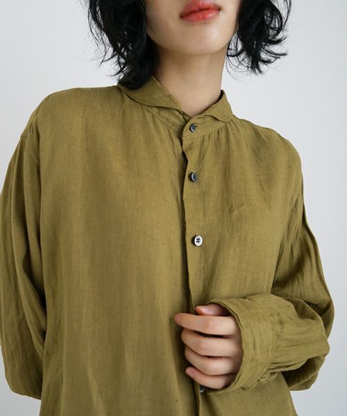 suzuki takayuki スズキタカユキ one-piece shawl-collar shirt Ⅰ
