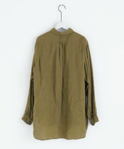 suzuki takayuki スズキタカユキ one-piece shawl-collar shirt Ⅰ