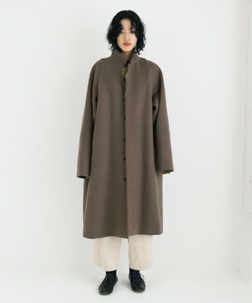 新品　suzuki takayuki ジャケットコート　美品 suzuki takayuki スズキタカユキ standing-collar coat [A233-04/tauni