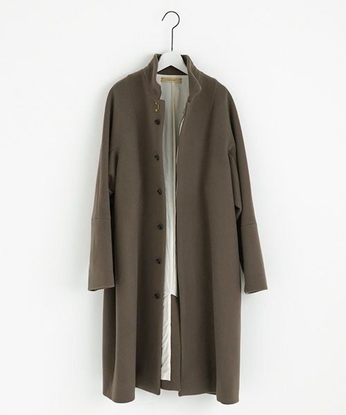 suzuki takayuki スズキタカユキ standing-collar coat [A233-04/tauni suzuki takayuki スズキタカユキ standing-collar coat [A233-04/tauni