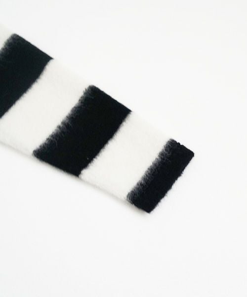 SWANLAKE スワンレイク .ボーダースリーブカーディガン [CT-1503/BEIGE]