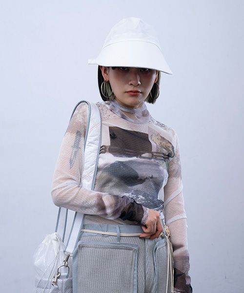 BALMUNG バルムング 22AW33 バックキャップ[ホワイト]