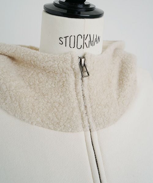 Mochi / home&miles.モチ / ホーム＆マイルズ.sweat blouson [light beige]