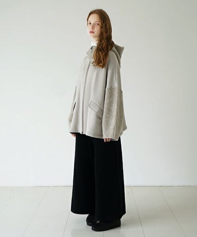 Mochi / home&miles.モチ / ホーム＆マイルズ.sweat blouson [greige]