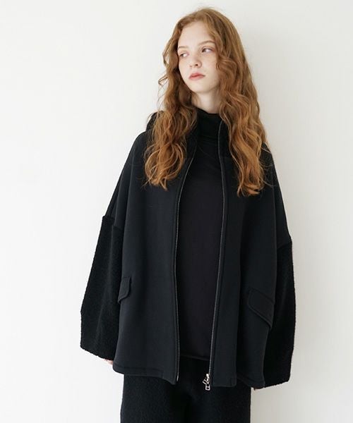 Mochi / home&miles.モチ / ホーム＆マイルズ.sweat blouson [black]