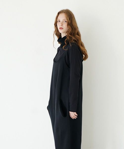 Mochi / home&miles.モチ / ホーム＆マイルズ.sweat salopette [black]