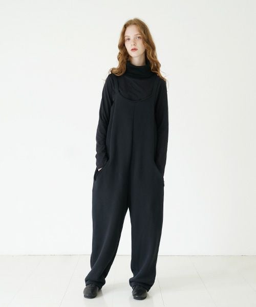 Mochi / home&miles.モチ / ホーム＆マイルズ.sweat salopette [black]