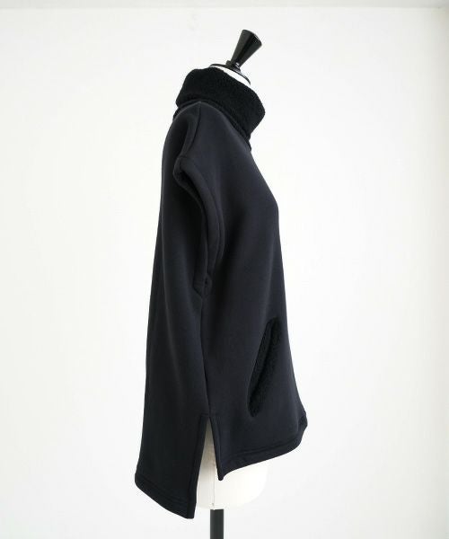 Mochi / home&miles.モチ / ホーム＆マイルズ.turtle neck vest [black]