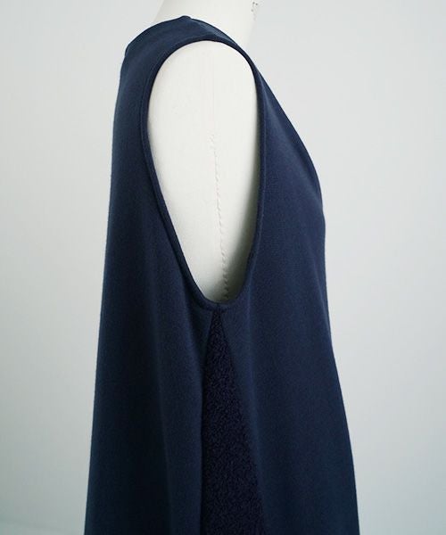 Mochi / home&miles.モチ / ホーム＆マイルズ.v-neck one piece [navy]