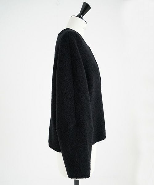 Mochi / home&miles.モチ / ホーム＆マイルズ.boa cardigan [boa black]
