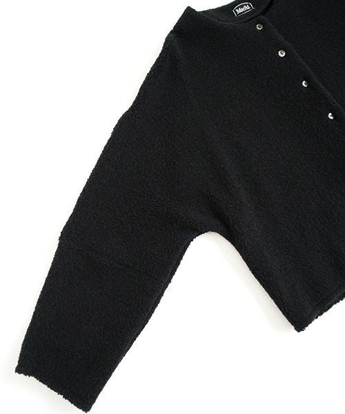 Mochi / home&miles.モチ / ホーム＆マイルズ.boa cardigan [boa black]