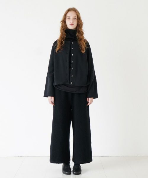 Mochi / home&miles.モチ / ホーム＆マイルズ.wide boa pants [boa black/・1]