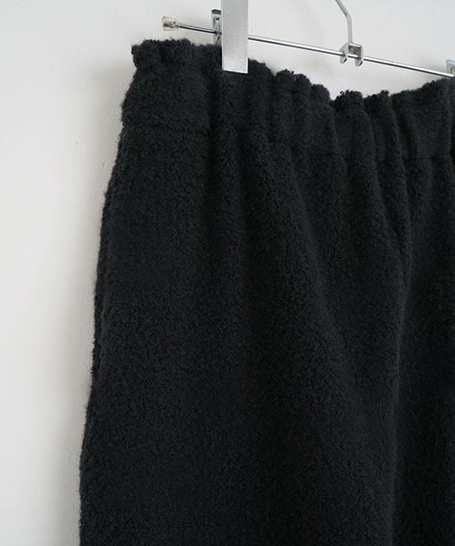 Mochi / home&miles.モチ / ホーム＆マイルズ.wide boa pants [boa black/・1]