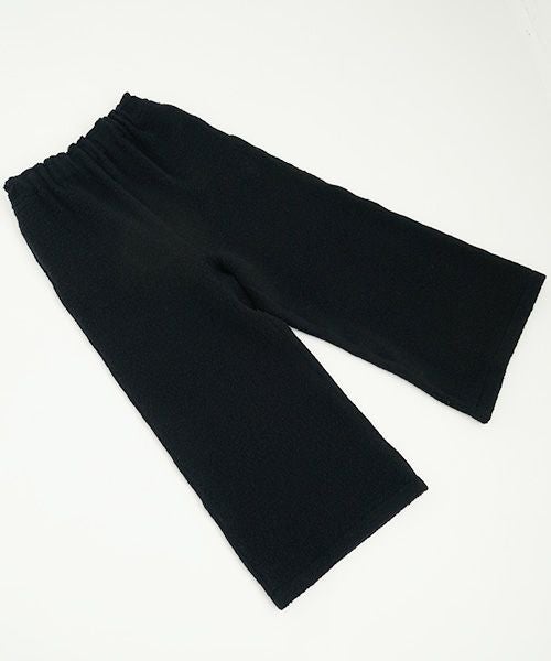 Mochi / home&miles.モチ / ホーム＆マイルズ.wide boa pants [boa black/・1]