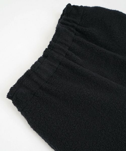 Mochi / home&miles.モチ / ホーム＆マイルズ.wide boa pants [boa black/・1]
