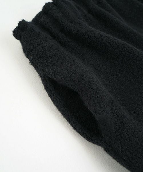 Mochi / home&miles.モチ / ホーム＆マイルズ.wide boa pants [boa black/・1]