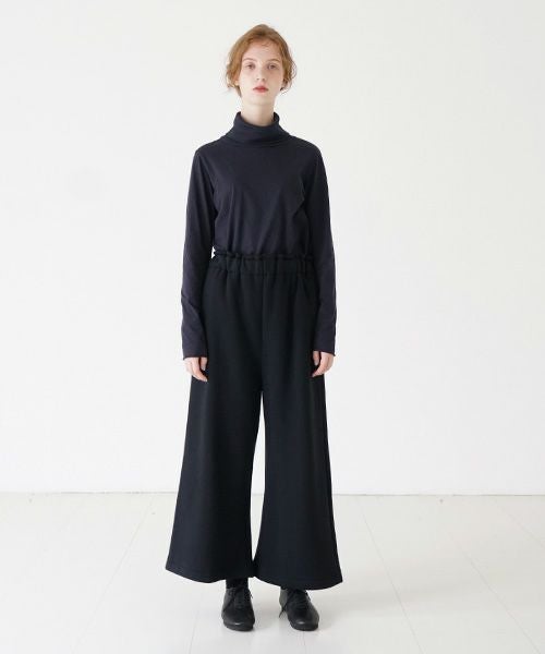 Mochi / home&miles.モチ / ホーム＆マイルズ.wide pants [black/・1]