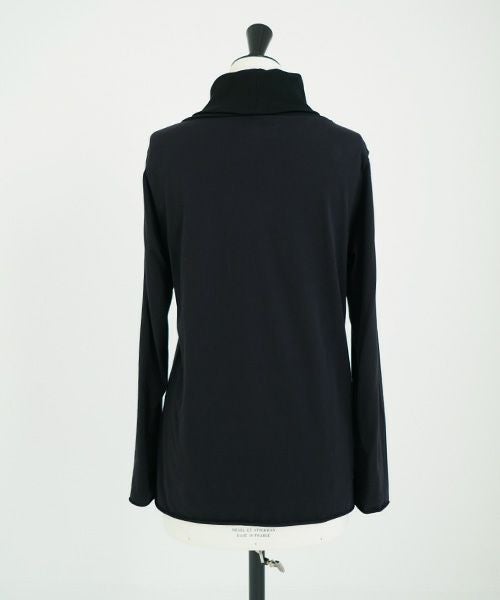 Mochi / home&miles.モチ / ホーム＆マイルズ.turtle-neck cut & saw [black]