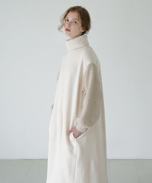 Mochi / home&miles.モチ / ホーム＆マイルズ.sweat one piece [light beige]