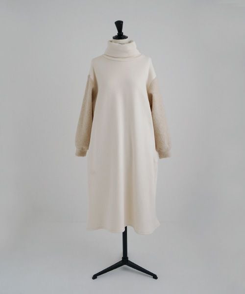 Mochi / home&miles.モチ / ホーム＆マイルズ.sweat one piece [light beige]